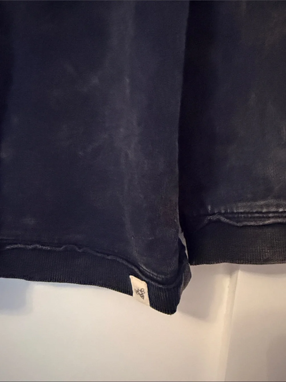 Burt's Bees Baby Navy Quarter-Zip Hoodie (#2)